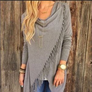 Lovestitch fringe sweater